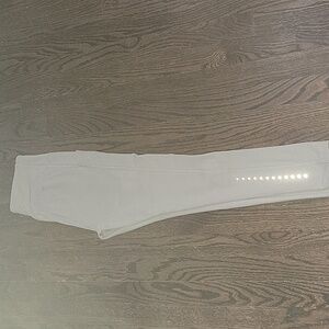 Danskin Leggings Nude Capri pkts wide waist band for comfort Sz XS